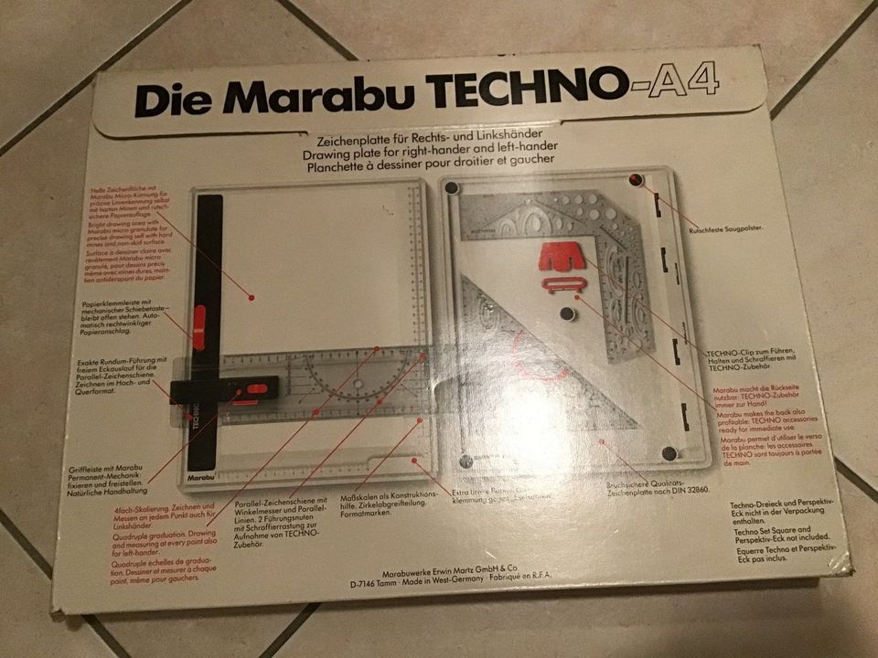Marabu Techno Zeichenplatte in Heddesheim