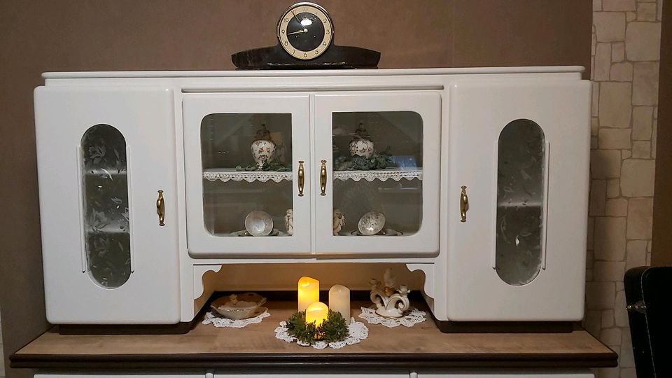 Buffet ❤ Küchenbüffet❤ Landhaus Vintage Shabby Küchenschrank Weiß in Cloppenburg