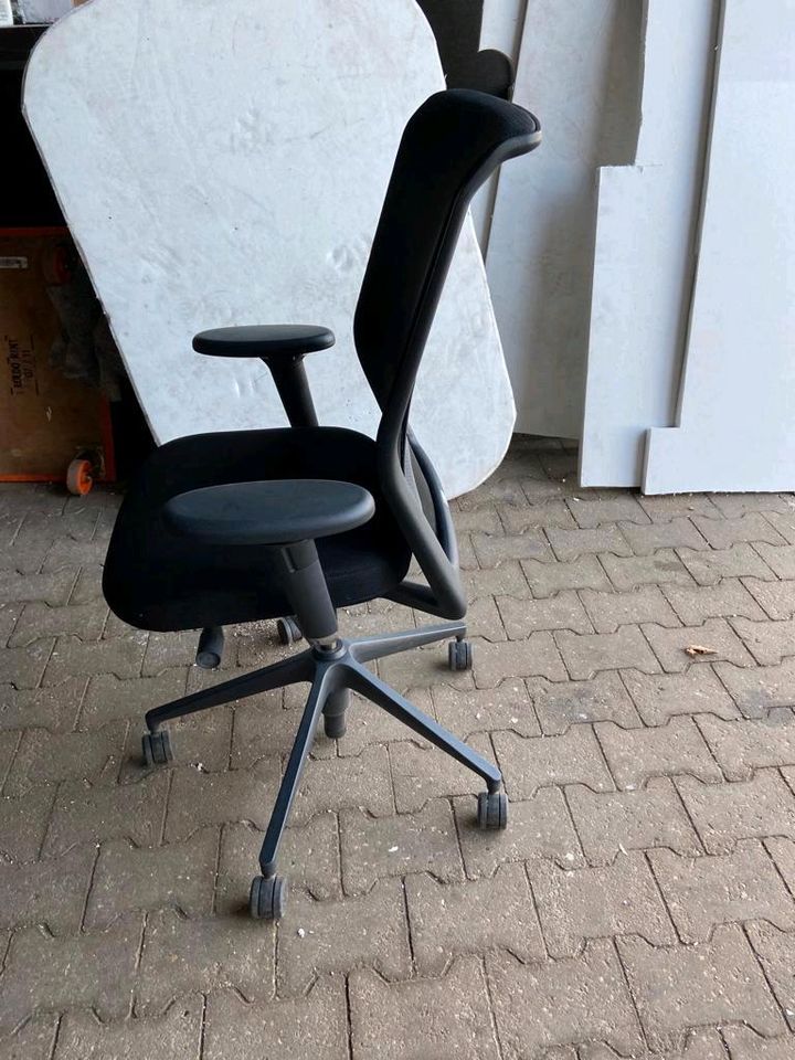 Vitra IDMesh ergonomischer Bürodrehstuhl+Armlehnen + Lumbalstütze in Viersen