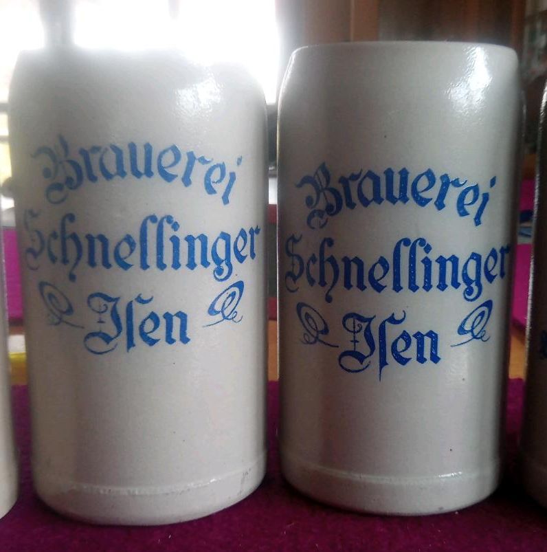 Maßkrug Schnellinger Brauerei Isen in Oberschleißheim