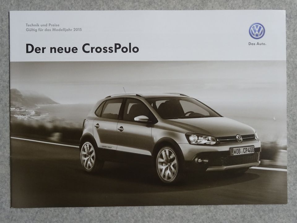 VW Cross Polo 6R Prospekt (inkl. Preisliste) in Nienburg (Weser)