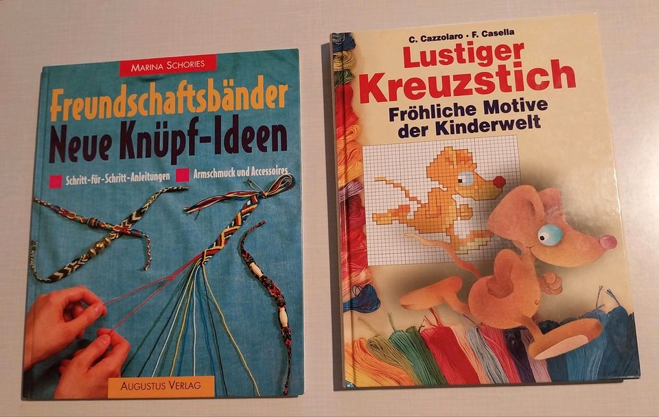 Buch- Set Freundschaftsbänder Knüpfen Sticken in Hohenwart