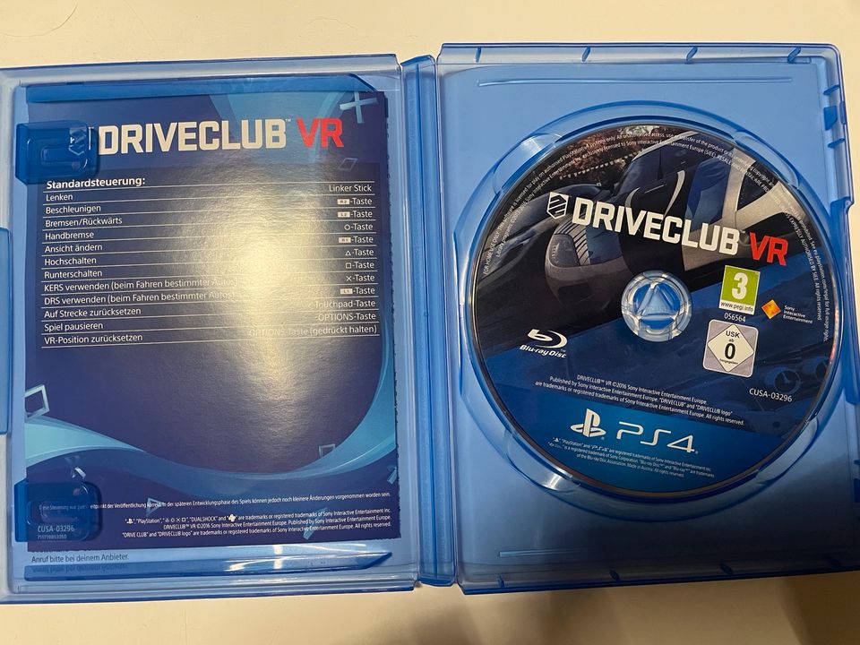 DRIVECLUB VR PS4 in Rinteln