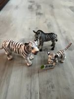 3 Schleichtiere Set/ Schleich Tiger & Zebra • wie neu Nordrhein-Westfalen - Solingen Vorschau