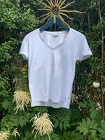 Basic Shirt weiß Street One 100% Baumwolle V-Aussch. 42 XL w neu Bayern - Fürstenfeldbruck Vorschau