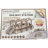 Wooden City | Holzbahnhof 3D Puzzle, Railway Station | 175 Teile Nordrhein-Westfalen - Hagen Vorschau