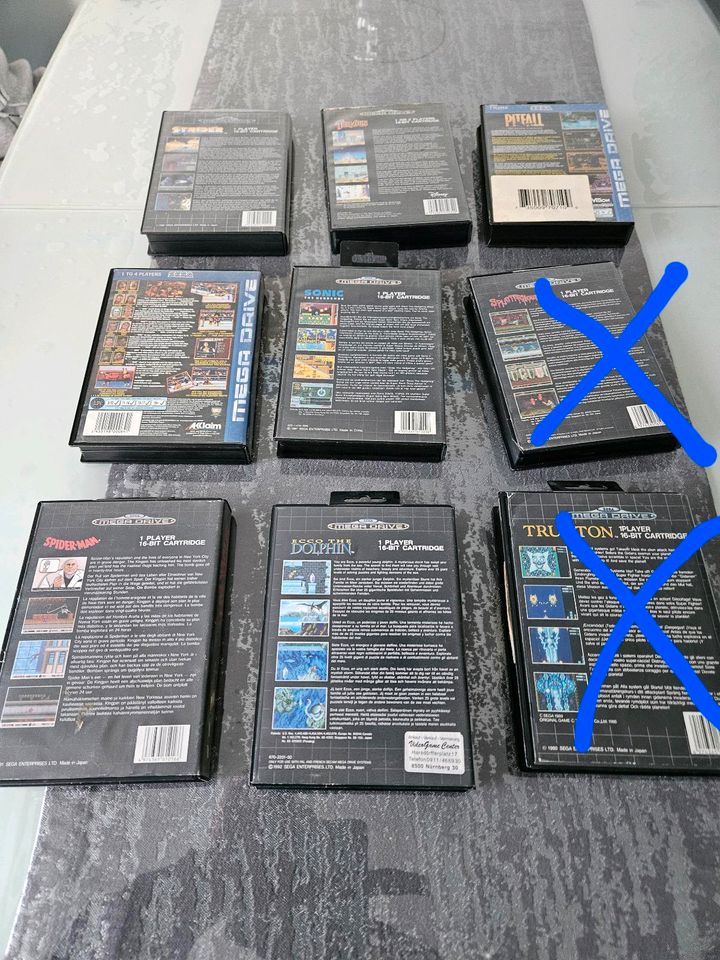 Mega Drive Spiele in Schwabach