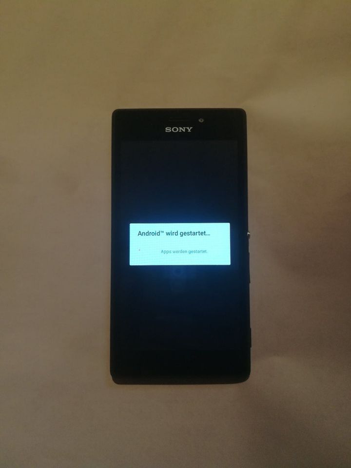 Sony Xperia M2 in schwarz, guter Zustand in Beulich