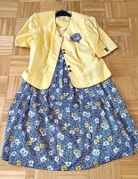 Kleid Blumenkostüm gelb Vintage 70er-80er Jahre Niedersachsen - Seevetal Vorschau