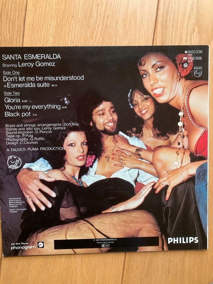 Schallplatte Santa Esmeralda Leroy Gomez in Tönisvorst