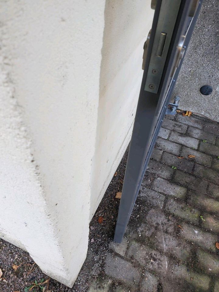 Tür Tor aus Metall 90x200cm verzinkt pulverbeschichtet in Dresden