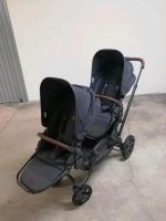 Kinderwagen Zwillinge mit Babyschale, Babywannne, kindersitz bis Baden-Württemberg - Hartheim Vorschau