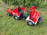 Rolly Toys Unimog Feuerwehr mit Anhänger, Tretauto Brandenburg - Lübbenau (Spreewald) Vorschau