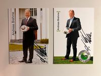 Fußball-Legende Andreas Brehme: 2 handsign. Autogrammkarten à 20€ München - Trudering-Riem Vorschau