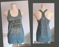 Zumba Wear Sport Top Gr M L Shirt Bubble Top Grau Peace Love Nordrhein-Westfalen - Blomberg Vorschau