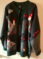 TrachtenJacke gestrickt StrickJacke Lammwolle 40 42 44 XL Vintage Hessen - Neuberg Vorschau