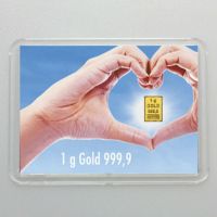 Valcambi 1,0 Gramm 999.9 Goldbarren Geschenk Goldene Zukunft Niedersachsen - Fürstenau Vorschau
