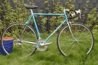 NISHIKI Silhoutte Rennrad Retro Rad 1990 Shimano RX100  RH59 Rose Nordrhein-Westfalen - Neuss Vorschau