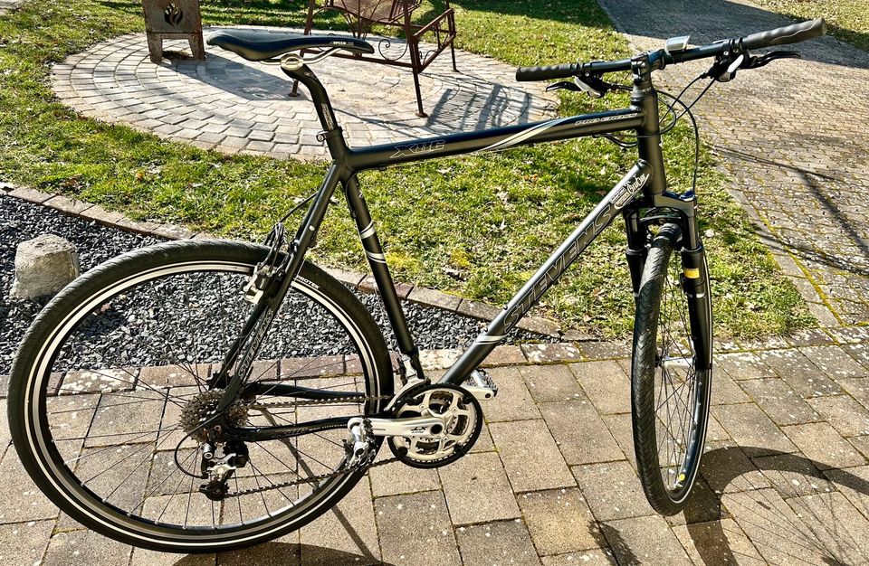 Stevens X8C Trekkingrad schwarz in Unterschwaningen