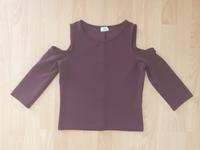 Shirt 3/4-Arm und schulterfrei Größe S Marke pimkie in bordeaux Hessen - Frielendorf Vorschau