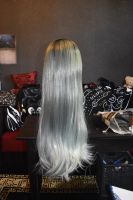 Lacefront Perücke silber schwarz blau Berlin - Treptow Vorschau