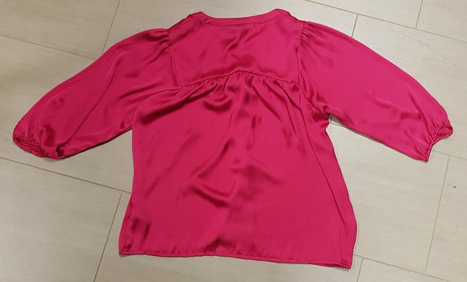 Bluse, dunkleres pink, Größe 42, Damen in Könnern