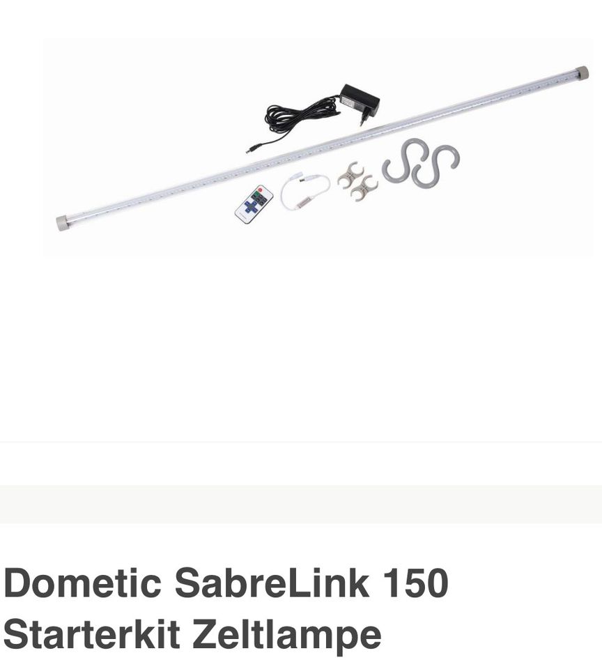 Dometic Sabre link 150  Zeltlampe mit Tasche in Wesseling