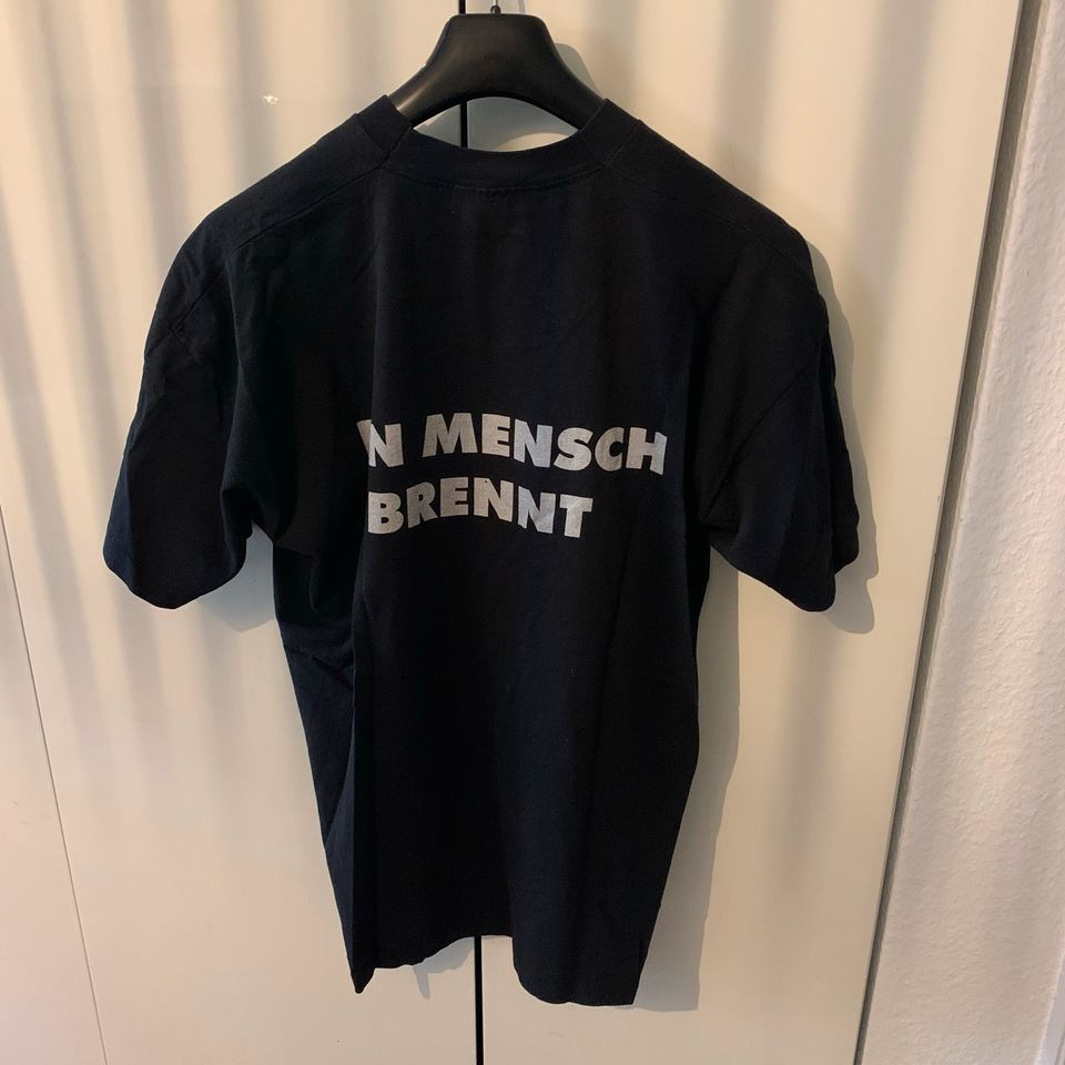 Rammstein „Ein Mensch brennt“ Gr. XL Screen Stars Shirt in Nürnberg (Mittelfr)