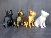 Französische Bulldogge XL Design Skulptur Geschenkidee Hessen - Neuberg Vorschau