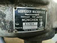 Wacker BS 50 K Stampfer RÜTTELPLATTE VERDICHTER VIBRATIONSPLATTE Nordrhein-Westfalen - Bottrop Vorschau