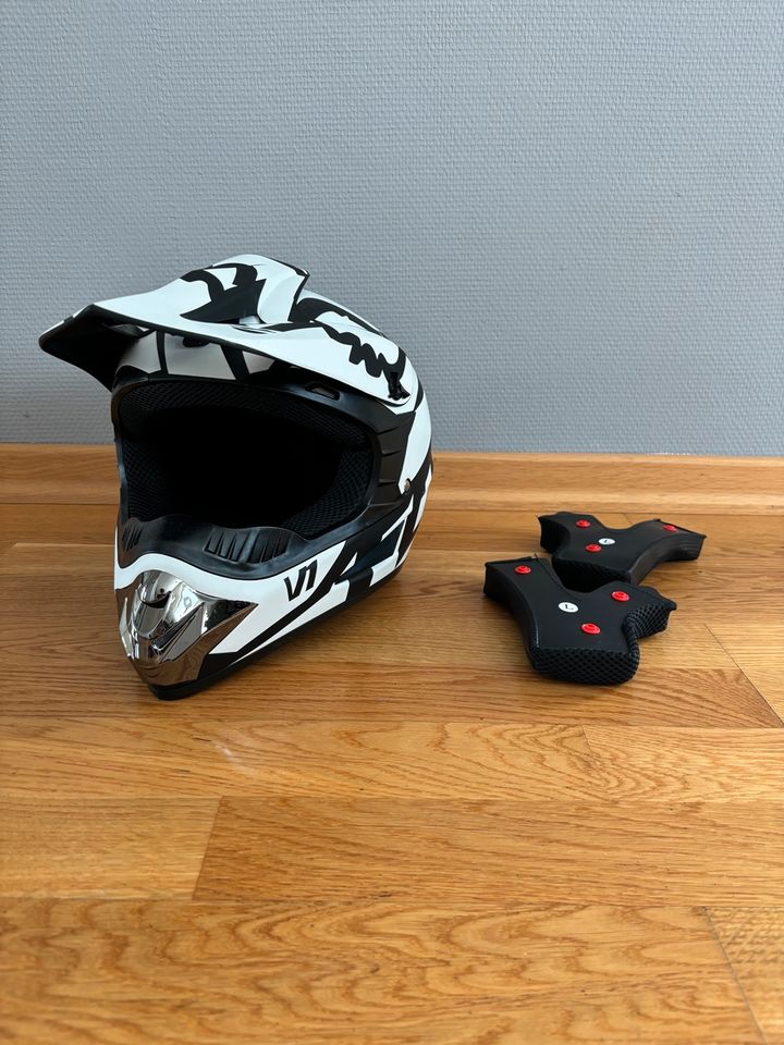 Kinder Fullfacehelm Größe M (55cm) in Saarbrücken