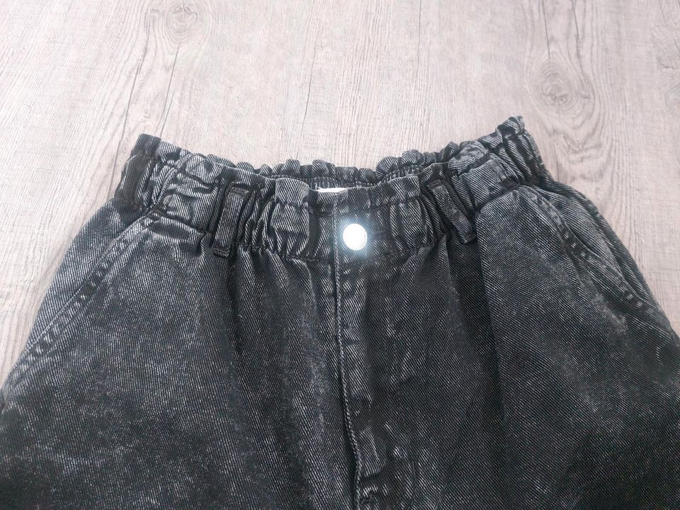 Jeans, schwarz, Gr. 158, H&M in Großenseebach