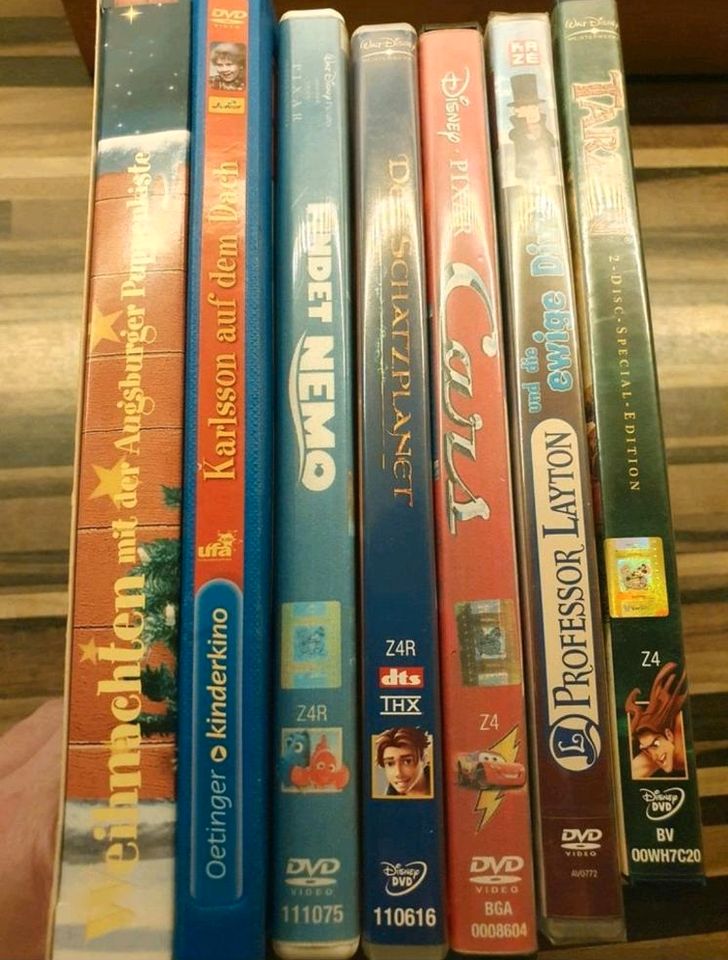 7 DVD Disney Pixar Kinder Filme in Lengerich