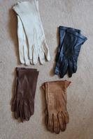Handschuhe Damen Leder Nappaleder Ziegenleder Gr.7 Bayern - Karlstadt Vorschau