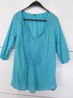neu Tunika Bluse türkis mit Stickerei von edc by Esprit M Gr. 38 Rheinland-Pfalz - Bruchmühlbach-Miesau Vorschau
