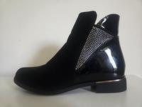 Ankle Boots Stiefeletten schwarz mit Strass 39 Saarland - Völklingen Vorschau