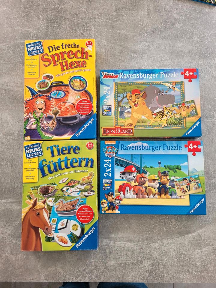 Tolle Puzzles/Spiele zu verkaufen in Nellingen
