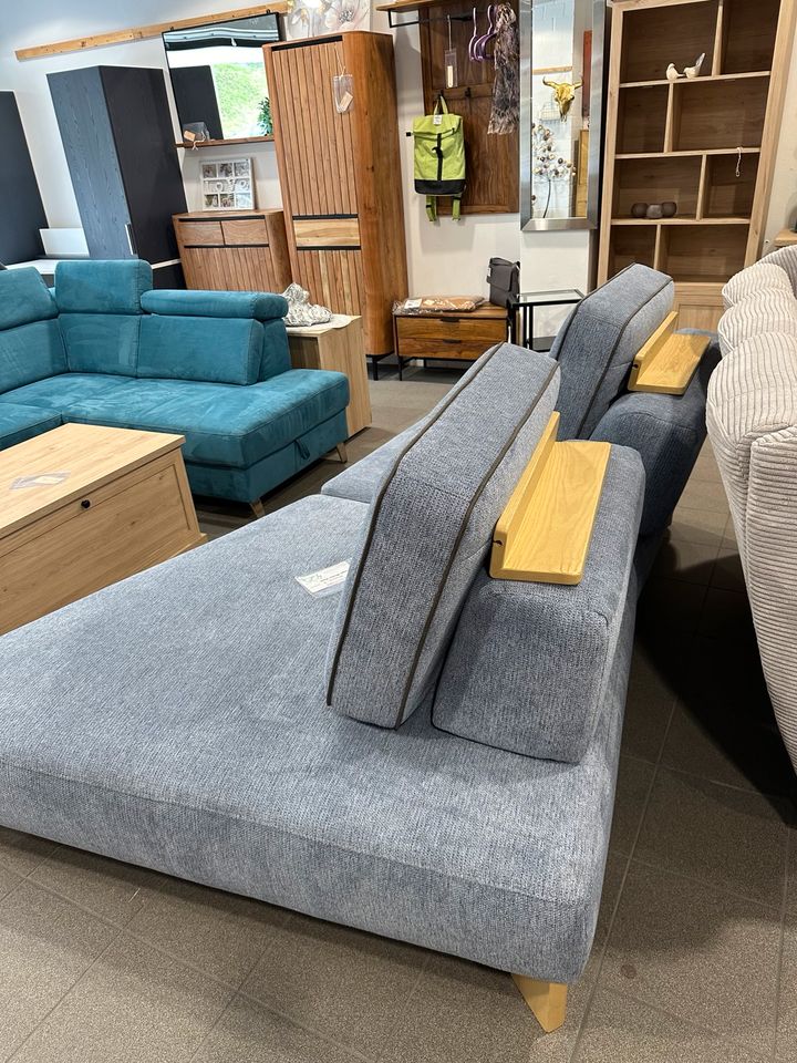 Design Modul Sofa Sessel blau mehrere Stellvarianten in Blomberg