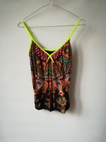 Y2K Top H&M Hippie Goa schwarz bunt Paisley Ornamente Gr. S Baden-Württemberg - Karlsruhe Vorschau