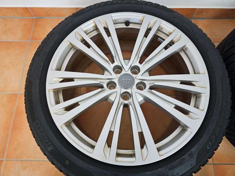 Audi A8 S8 4N/D5 Alufelgen Winterreifen 265/40R20 4N0601025Q N5 in Birken-Honigsessen