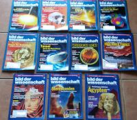 Zeitschriften Bild der Wissenschaft von 1993 - 2003 + 1x Special Schleswig-Holstein - Travenbrück Vorschau