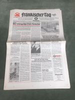 alte Zeitung Fränkischer Tag 19. Oktober 1989 Mauerfall etc. Bayern - Herzogenaurach Vorschau