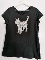 Damen tshirt bonprix Katze 40 42 Sachsen-Anhalt - Haldensleben Vorschau