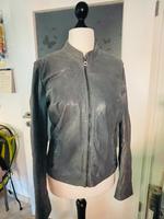 Lederjacke Gipsy grau Sachsen-Anhalt - Tangermünde Vorschau