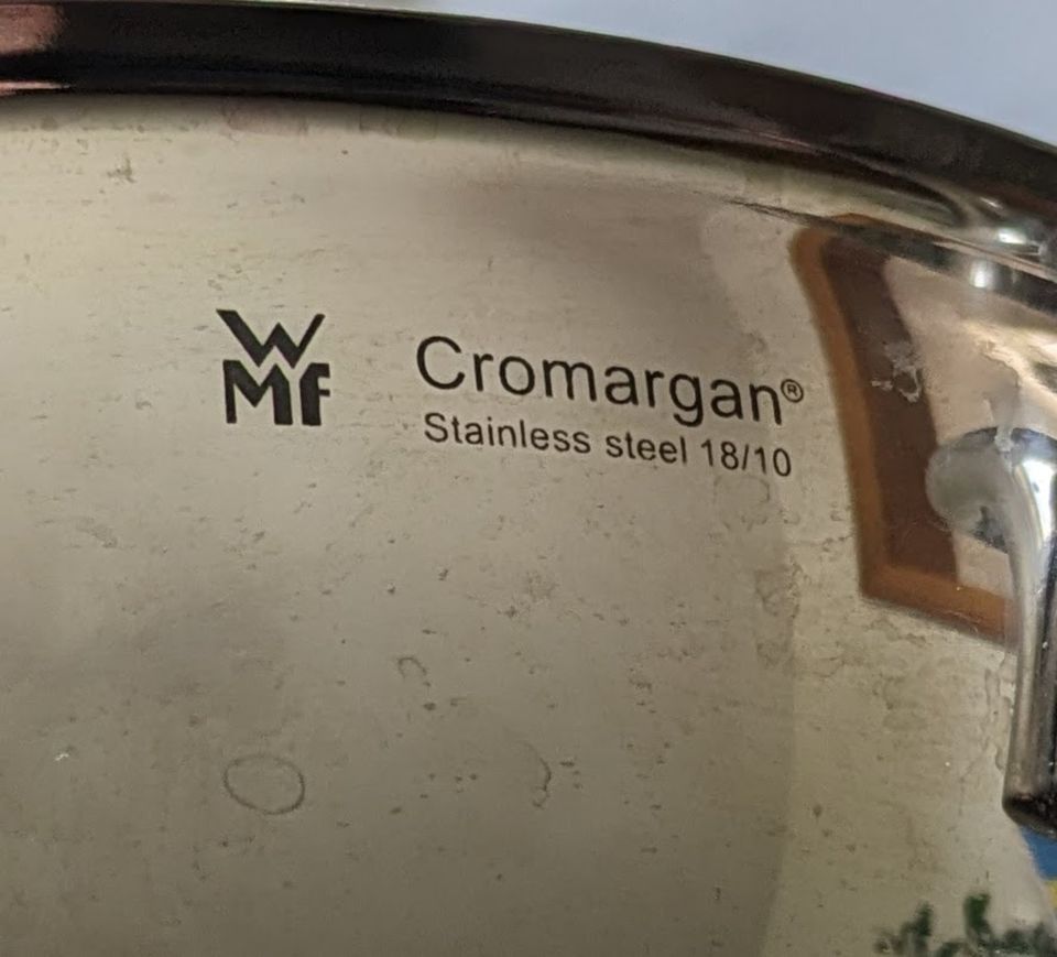 WMF Wok Pfanne 30cm Cromargan stainless steel 18/10 in Lorch