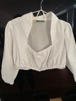 Dirndlbluse Dirndl Bluse 44 46 Stehkragen langer Arm Bayern - Bruckmühl Vorschau