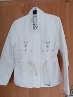 Leichte Sommerjacke weiß Größe 40/42 Bayern - Stein Vorschau