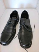 Schwarze Schuhe LederGr. 42 guter Zustand keine Marke Bayern - Falkenberg Vorschau