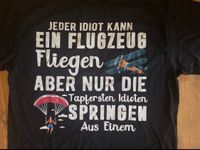 T-Shirt Fallschirmsprung Spruch Gr.S NEU! Güstrow - Landkreis - Güstrow Vorschau