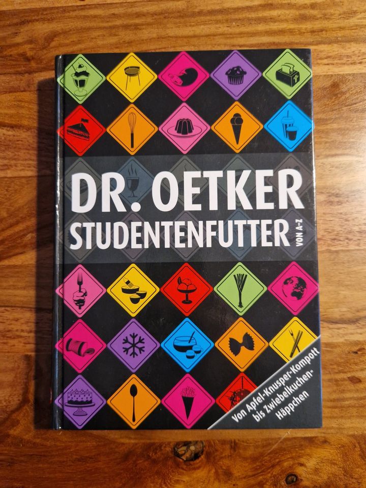 Kochbuch "Studentenfutter" von Dr. Oetker in Lübeck